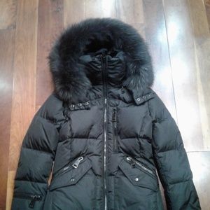 SAM. NEW YORK "FUR CRUISER DOWN COAT/JACKET/ SMALL